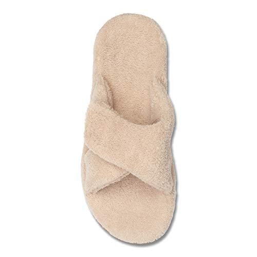 VIONIC WOMEN'S RELAX SLIPPER - TAN - 9 Like New