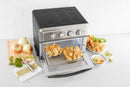 Cuisinart Air Fryer Toaster Oven TOA-55WM, Large Capacity 17 Liters - Silver Like New