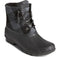 SPERRY WOMEN'S SALTWATER RAIN BOOT - SIZE WOMEN 5.5 (EU W35.5) - BLACK CHECK - Like New