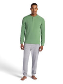 GAM233TL02 Gaiam Men's Cozy & Cool Henley Standard Fit, Size L, Loden Frost - Brand New