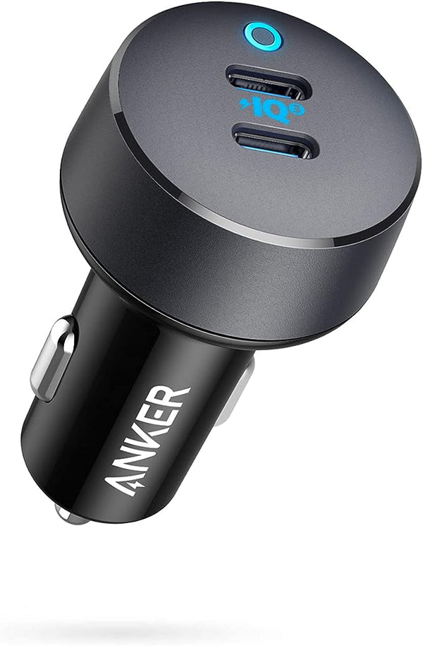 Anker 40W 2-Port PowerIQ 3.0 Type C Car Adapter Like New