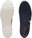 CLARKS WOMEN'S LAYTON STEP SNEAKER - SIZE: WOMEN 6 - NAVY - Like New