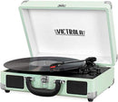 VICTROLA JOURNEY BLUETOOTH PORTABLE SUITCASE RECORD PLAYER (MINT) - Like New
