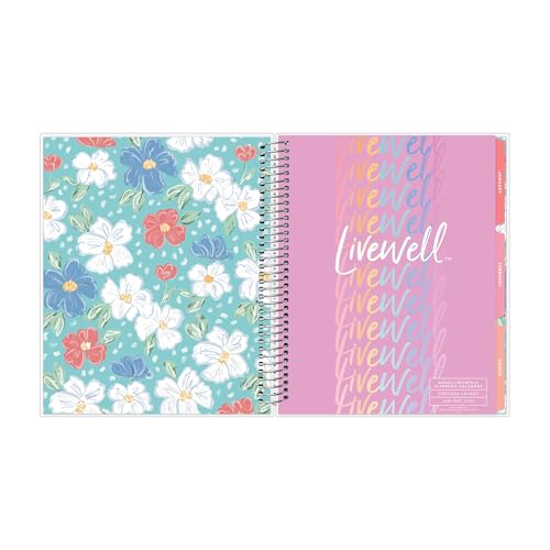 LIVEWELL 2026 BLUE SKY LIVEWELL PLANNER 7" X 9" MIRA JAN-DEC 152741 - PINK - Brand New