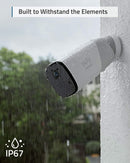 eufyCam 2 Pro S221 Wireless Home Security Camera, Outdoor 3-Cam Kit T8852- White - Brand New