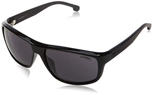 CARRERA MEN'S 8038/S RECTANGULAR SUNGLASSES 61MM, 15MM - BLACK/GRAY - Like New