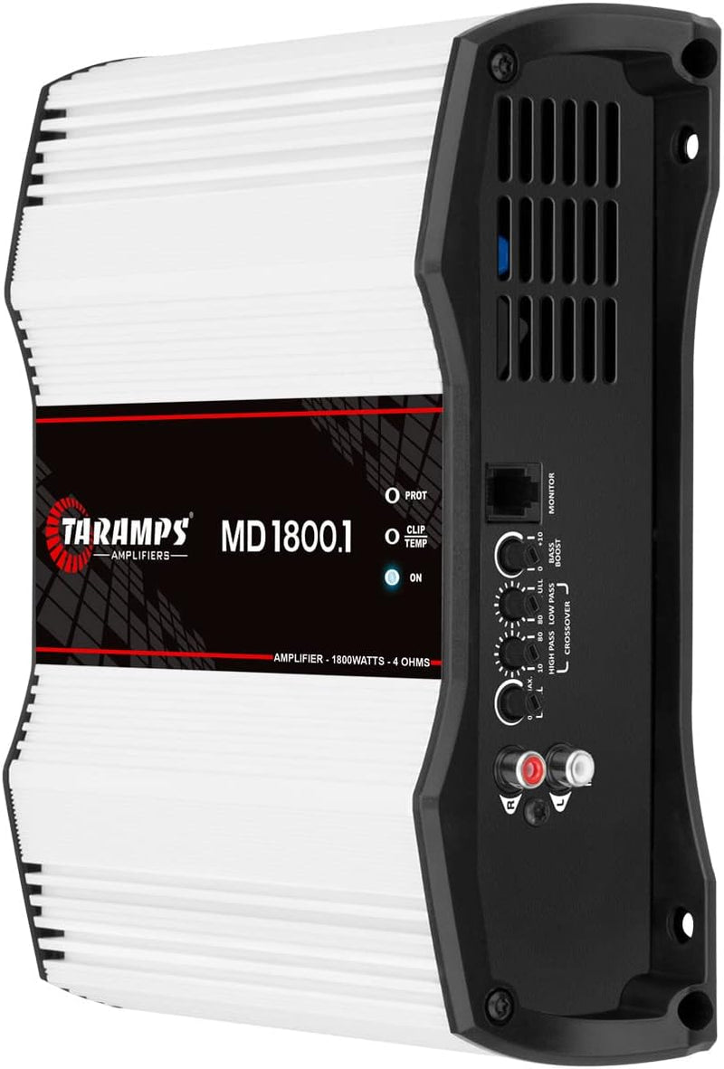 Taramps MD 1800.1 4 Ohms 1800w 1 Channel Car Audio Amplifier - Like New