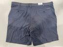 IZOD GOLF SHORTS MEN'S STRAIGHT FIT, SIZE 42 - NAVY/GRAY - Brand New