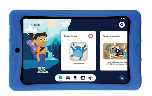 ONN. 8 KIDS TABLET 8" 1280 x 800 32GB 2GB RAM - BLUE - Like New