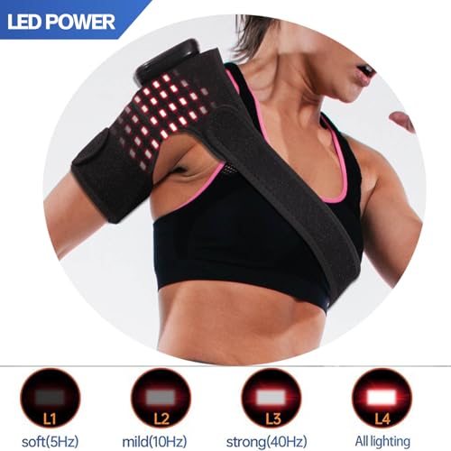 Red Light Therapy Knee, Red Infrared Light Therapy for Knee MI-HX-BK03 - Black - Like New