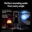 LG XO3QBK XBOOM 360 OMNIDIRECTIONAL SOUND PORTABLE BLUETOOTH SPEAKER - BLACK - Like New