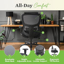 HON Sadie Big and Tall Office Chair Ergonomic Chair Mesh Back - BLACK - Like New