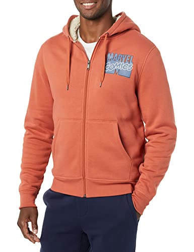 AMAZON ESSENTIALS DISNEY MARVEL STAR WARS MEN'S SHERPA HOODIE SIZE MEN L - Brand New