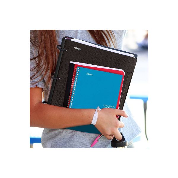 FIVE STAR 80PG 2 SUBJECT COLLEGE RULED NOTEBOOK 9.5"X6": SPIRAL, WIRE-BOUND - Brand New