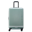 FLORENCE BY MILLS DELSEY PARIS DELSEY SPIN AWAY 24" MEDIUM SPINNER LUGGAGE GREEN - Brand New