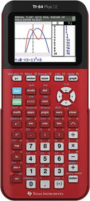 Texas Instruments TI-84 Plus CE Color Graphing Calculator - RADICAL RED - Like New