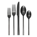 ONEIDA ALLAY 20-PIECE SILVERWARE SET FOR 4, FLATWARE B1017020AL21 - MIDNIGHT - Like New