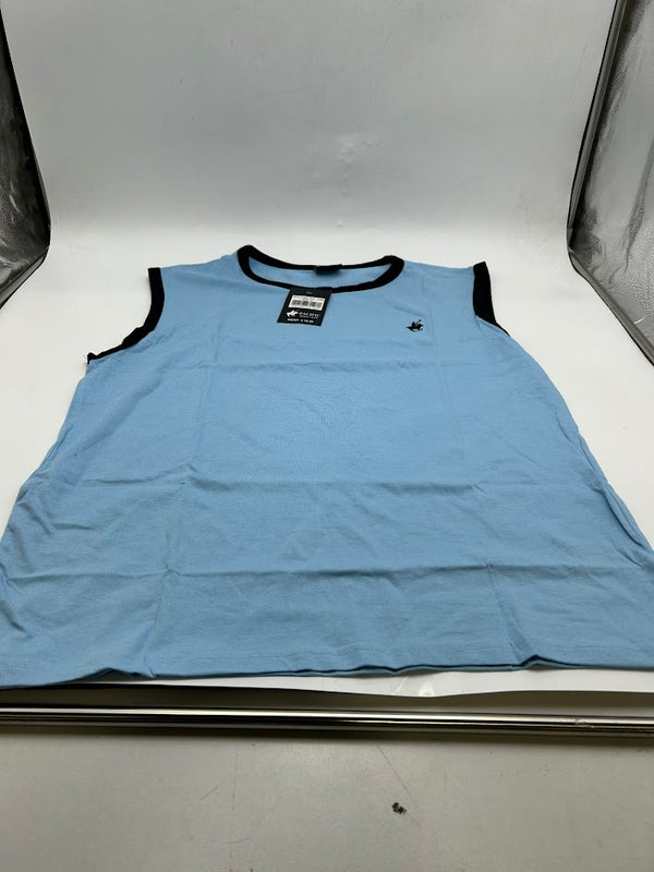 PACIFIC POLO CLUB MEN' SHORT SLEEVE T-SHIRT - SIZE: MEN XL - BLUE SKY - Brand New