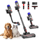 TEENDOW CORDLESS VACUUM CLEANER, 500W V16-STRONG - BLACK/PURPLE/RED - Like New