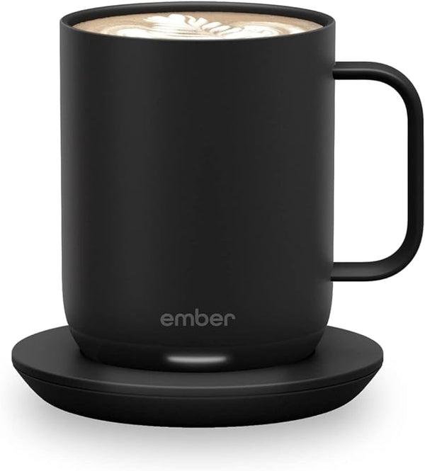 Ember Temperature Control Smart Mug 2 10 Oz App-Controlled CM191000US - Black Like New