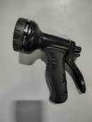 EXPANDABLE GARDEN HOSE WITH WALL HOOK, 100FT WATER HOSE FLEXIBLE DURABLE - BLACK - Like New