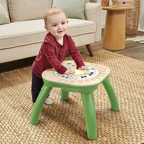 LEAPFROG ABCS AND ACTIVITIES WOODEN TABLE - RAINBOW MULTICOLOR/GREEN - Like New