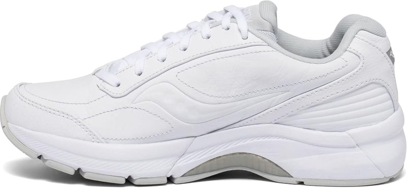 SAUCONY WOMEN'S OMNI WALKER 3 - SIZE: WOMEN 8 (AU/UK W6) (EU W39) - WHITE - Like New