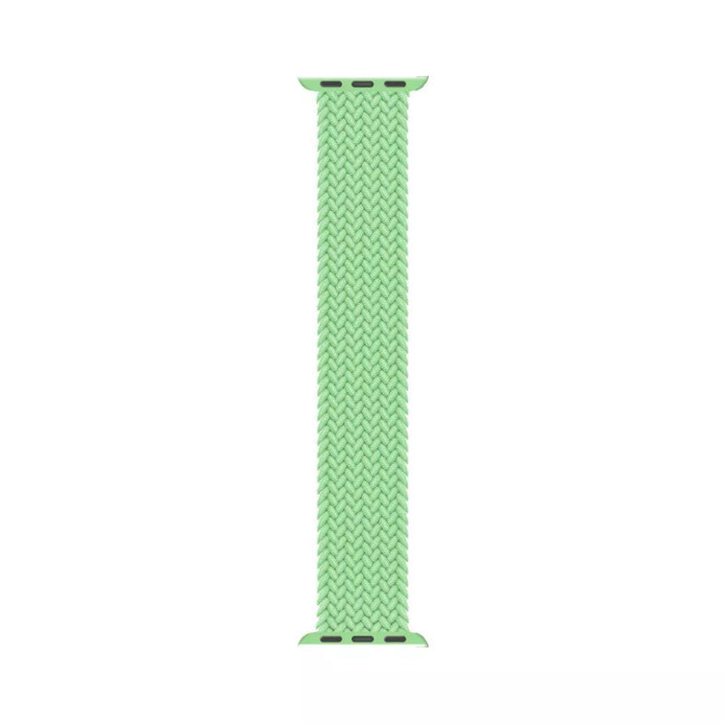 APPLE WATCH BRAIDED SOLO LOOP 40MM MJJ33AM/A - SIZE 7 - PISTACHIO - Like New