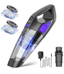 ATONEP Hand Vacuum Cordless Rechargeable Cordless PURPLE SL86B - Scratch & Dent