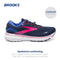 BROOKS WOMEN'S GHOST 15 GTX PEACOAT/BLUE/PINK SIZE 6 WOMENS UK / 8 WOMENS - Like New