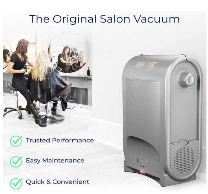 EyeVac PRO Automatic Touchless 1400 Wats Professional Vacuum Silver EVPRO-S - Like New