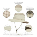 S2A09016B22309 SUNDAY AFTERNOONS MEN'S CHARTER HAT SIZE: MEN MEDIUM - CREME - Brand New