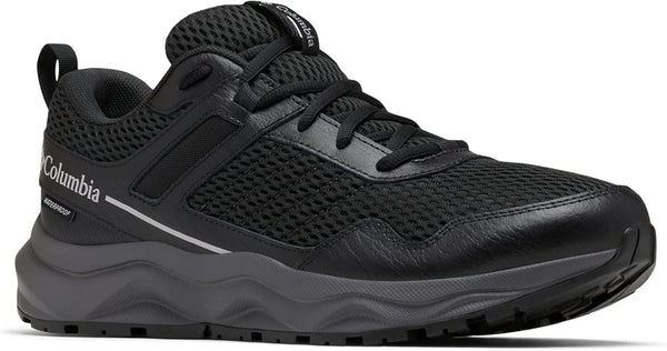 1987061010 COLUMBIA MEN'S PLATEAU WATERPROOF HIKING SHOE, BLACK/STEAM, SIZE 11 New