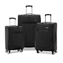 SAMSONITE ASCELLA 3.0 SOFTIDE EXPANDABLE LUGGAGE SPINNER 3-PIECE SET - BLACK - Brand New