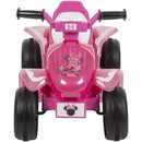 HUFFY MINNIE MOUSE BATTERY RIDE-ON QUAD - 6V - AGE 1.5+ YEARS OLD - PINK - Like New