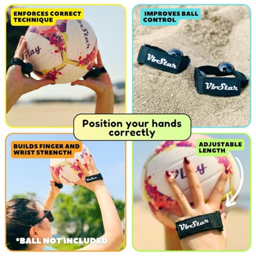VBSTAR VOLLEYBALL TRAINING EQUIPMENT AID PRACTICE YOUR SERVING SETTING & SPIKING - Like New