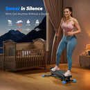MERACH BALANCE BOARD FOR ADULTS, RESISTANCE BANDS, PORTABLE LCD MONITOR - BLUE - Like New