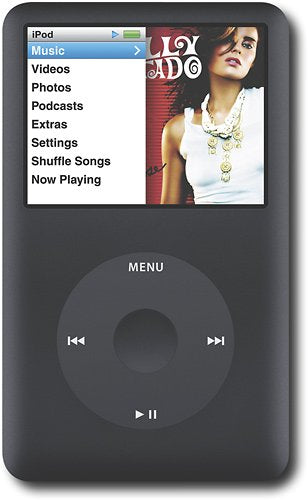 Apple iPod Classic 6th Generation 80GB MP3 Player MB147LL/A - Black - Like New