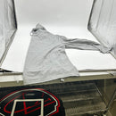 BLUE ICE STRETCHABLE COMFY HOODIE 60% PLOYESTER - SIZE: MEN S - HEATHER GRAY - Like New