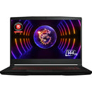 MSI 15.6" GF63 15.6" FHD I7 12650H 16 512GB SSD RTX 4060 WINDOWS 11 HOME - BLACK - Like New
