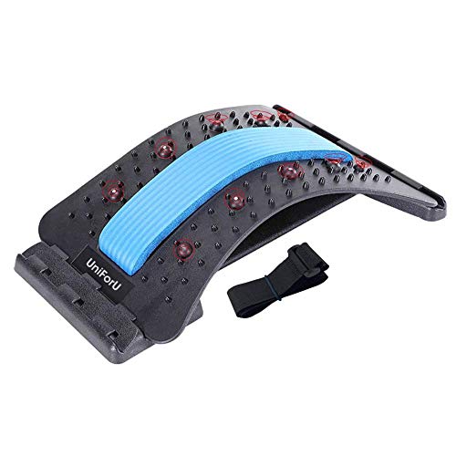 MR. FIERO BACK STRETCHER RELAX MATE - BLACK/BLUE - Like New