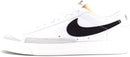 NIKE BLAZER LOW 77 VINTAGE MEN'S SHOES - SIZE: MEN 9 WOMEN 10.5 - WHITE - Like New