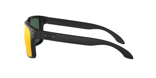 Oakley Men's Oo9102 Holbrook Square Matte Black/Prism Ruby Size 57 - Like New