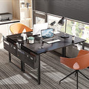 ODK Computer Writing Desk 47 inch Sturdy Office Table - Black - Brand New
