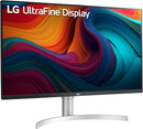 LG 32UN550-W Monitor 32" Ultrafine (3840 x 2160) Display, AMD FreeSync - Silver Like New