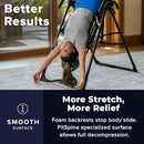 TEETER EP-560 INVERSION TABLE W/ACCESSORIES, HEAT & VIBRATION CUSHION – BLACK - Like New