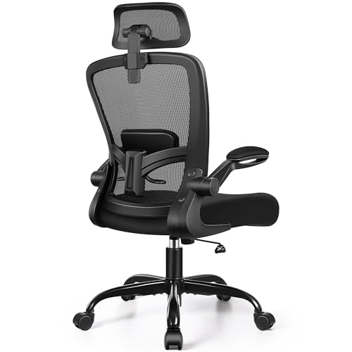FelixKing Ergonomic Office Chair, Headrest Desk Chair - Pink - Scratch & Dent