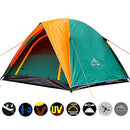 Skytower Green Festival Dome Camping Hiking Waterproof Man Tent B0832ZYLHN - Brand New