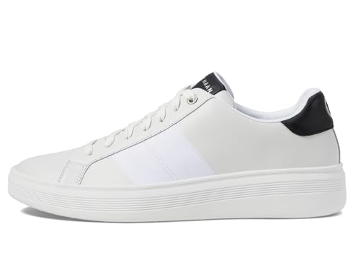 C39024 COLE HAAN MEN'S GRAND CROSSCOURT PREMIER SNEAKER WHITE/BLACK SIZE 7.5 W - Like New