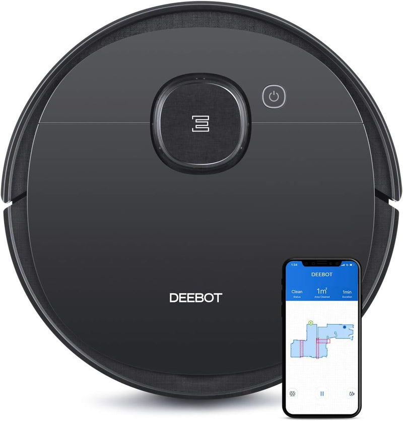 Ecovacs Deebot Ozmo 950 DX9G 2-in-1 Robot Vacuum Cleaner & Mop - Black Like New